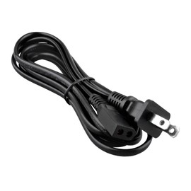PwrON Compatible 6ft Power Cord Replacement for Janome Newhome DC2013 DC2014 DC3018 DC3050 DC4030P MC4400