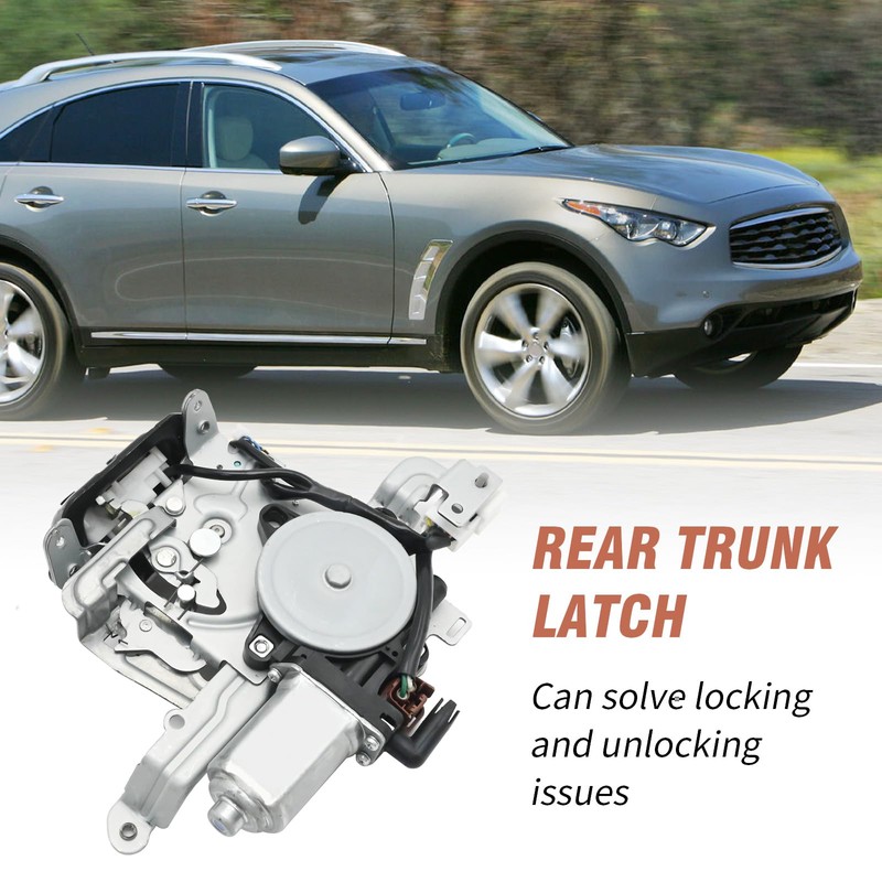 Saihisday 905006FL0B Rear Trunk Latch Replacement for Infiniti FX35 2009