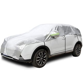 Konnfeir - Funda para medio coche, funda para todo tipo de clima, funda para el cuerpo del coche, funda para sombrilla, funda para nieve,...