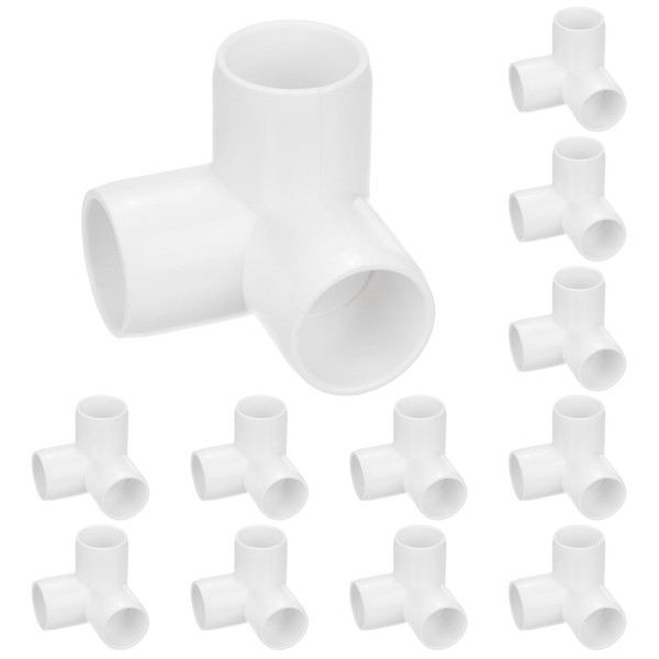 M METERXITY 12-Pack PVC Fittings, 3/4 Inch PVC Pipe Connectors