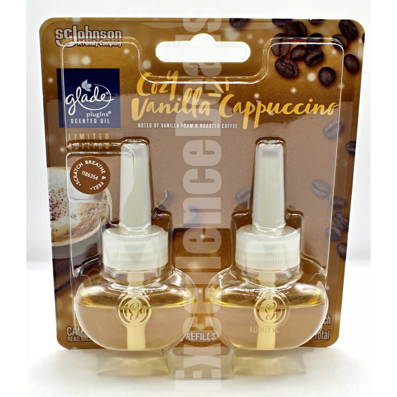 Glade Plugins Scented Oil Limited Edition 2 Pack - COZY