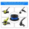 CDIYTOOL Grass Trimmer Replacement Spools AC14RL3A Replacement Spool Thread Spool