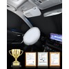 EVOOOR 8PCS Windshield Sun Shade for Toyota Highlander 2014-2019 Accessories-