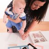Cherished Baby Handprint and Footprint Photo Frame Clay Kit with