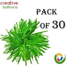 Long Twisting Balloons Modelling Animal Balloons 260Q Plain Latex Magic Balloons for Animals Flowers Birthday Party Decorations Long Green Balloons Pack of 30