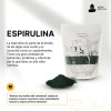 Espirulina En Polvo 500g Negro Mostaza Natural Saludable