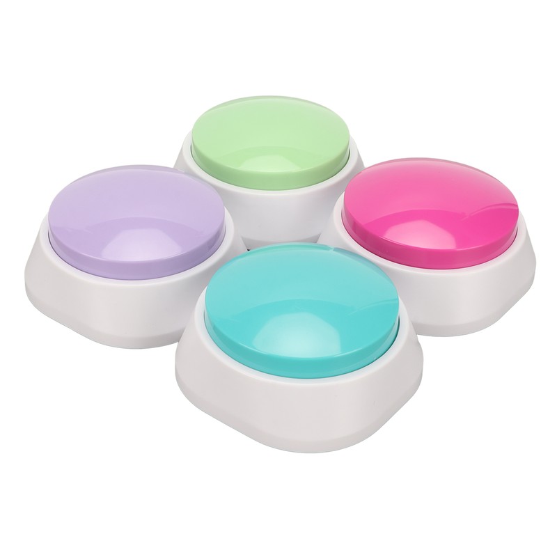 4PCs Voice Recording Button Dog Buttons for Communication Pet Training