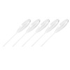 5pcs Clear Plastic Casting Bombarda Sinking Fly Fishing Spinning Floats