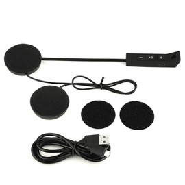 1 Pair Motorcycle Helmet BT Headset Headphone Speakers Support Hands Free Calling