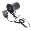 50W 120dB Car Loud Horn 6 Sounds Emergency Warning Alarm