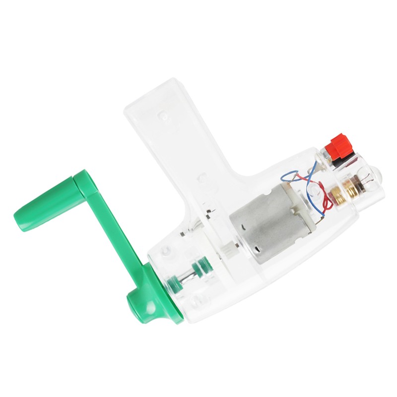 Hand Crank Driven Electricity Generator Mechanical Emergency Power Supply