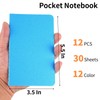 Hoiny 12 Pack Mini Pocket Notebook, 3.5 X 5.5 Inch