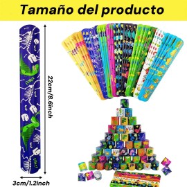 Pulseras De Bofetada Para Niños, 100 Pcs, Pulseras A Presión