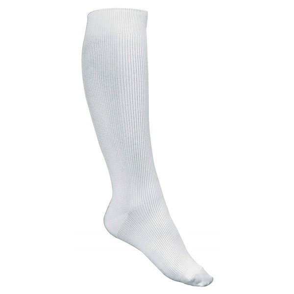 Nurse Mates Unisex Suppsocks 8 Mmhg Compression Support Socks Medium White