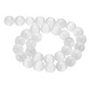 PATIKIL 12 mm Natural Clear Quartz Loose Beads, Crystal Round