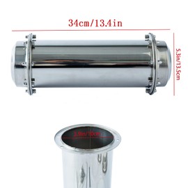 YCJvex Time Capsule Stainless Steel Waterproof Container (13.4 Inch)