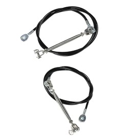 KACEPAR Adjustable Limb Riser Kit, Car Obstacle Rope Branch Line Limb Riser, Car Limb Riser Scale Crawler Compatible with Jeep Wrangler TJ 1997-2006, JL 2018-2020, JK 2007-2017