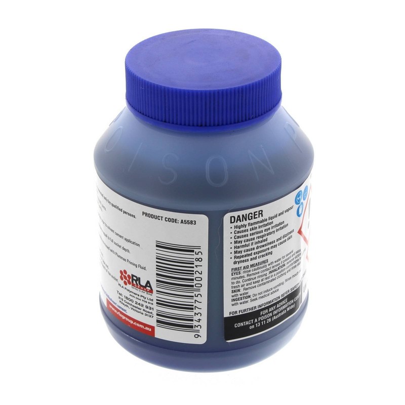Stormwater Cement PVC Non Pressure Blue 250ml Fitting Glue Repair