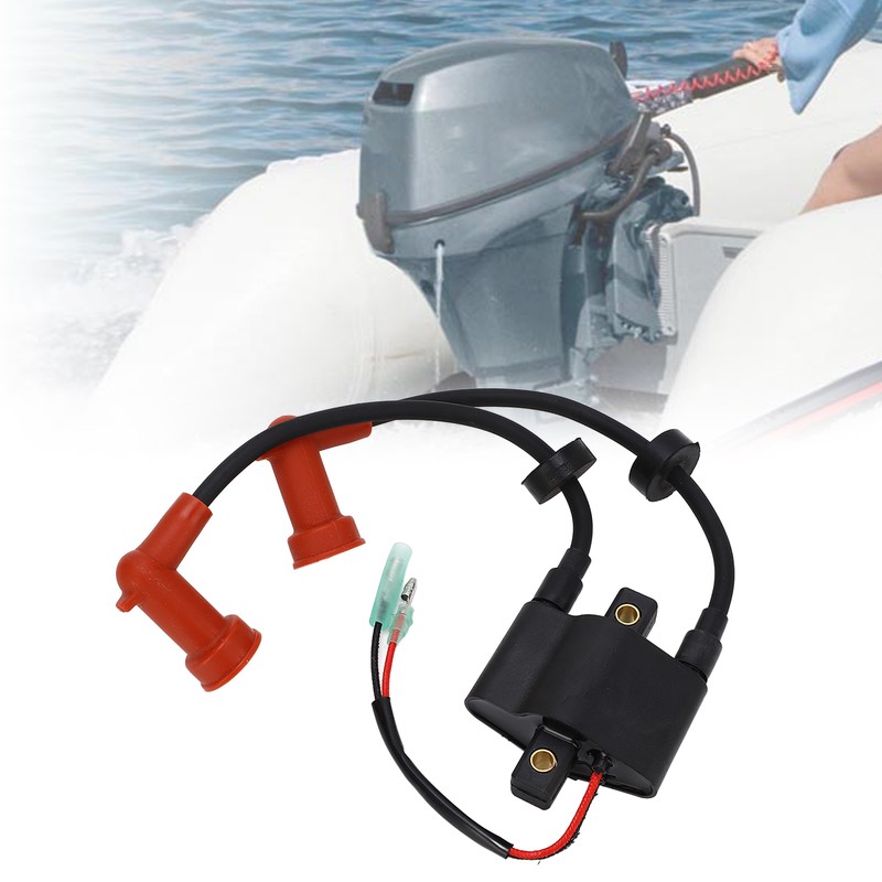 Outboard Ignition Coil Vibration Resistant Sensitive Fit for 9.9D 15D