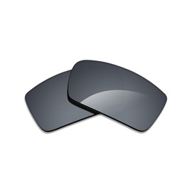 Alphax Black Chrome Polarized Replacement Lenses for Oakley Gascan OO9014