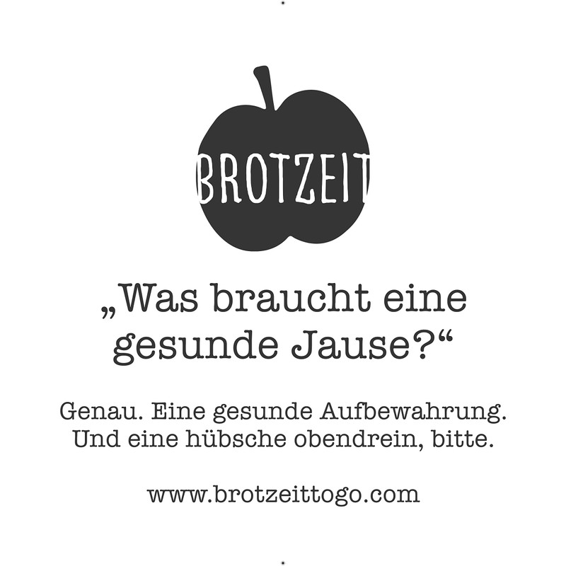Brotzeit Duo Lunch Box with Stainless Steel Dividers 100% BPA