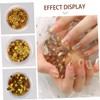 BIUDECO 12 Boxes Set DIY Nail Art Glitter Sequins Stickers