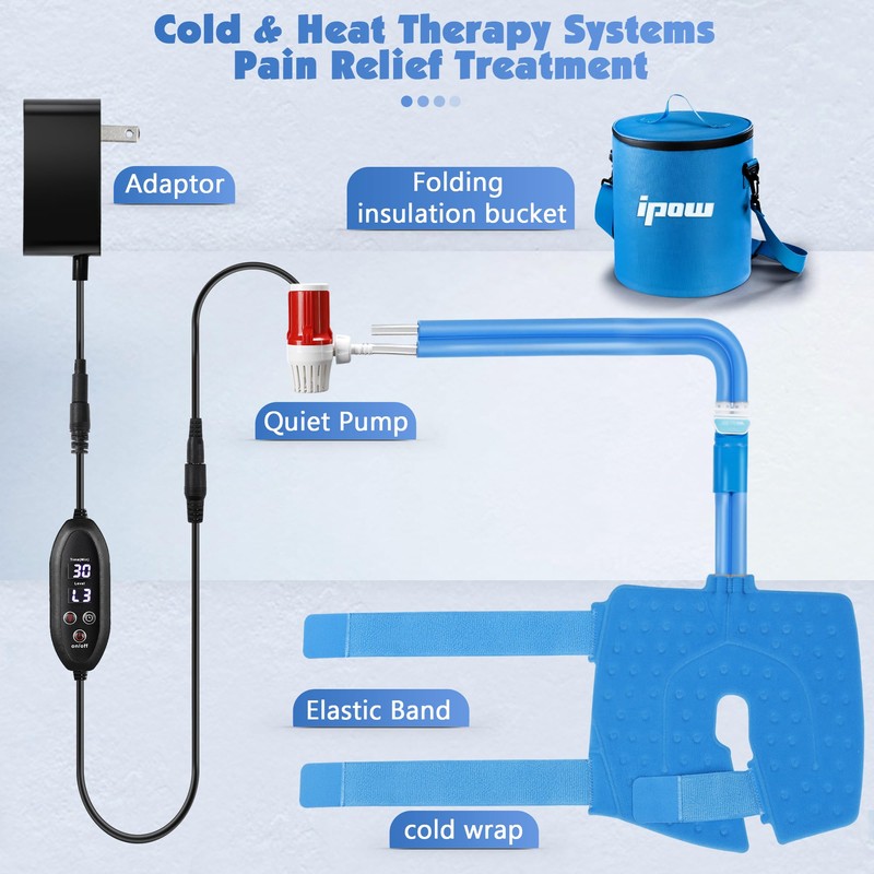 Cold Therapy Machine Ice Machine for Knee After Surgery, Ice
