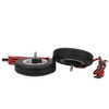 Dilwe RC Wheel Brake System, 65mm Rubber Tires Wheel Brake