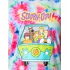 Scooby-Doo Womens' Mystery Machine Tie Dye Sleep Pajama Set Short