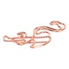 100pcs Flamingo Paper Clip Cute Animal Shape File Note Page