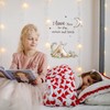 Stickerscape Guess How Much I Love You Wall Stickers (Moon