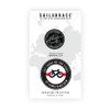 SAILBRACE La Roja Bracelet Red Bicycle Black, Zinc