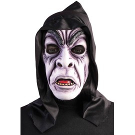 Bristol Novelty BM510 Hooded Zombie Ghoul Mask (One Size)