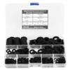 Nylon Washer Nylon Seal Black, M2-M12 Black Washer Assortment Set,