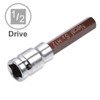 sourcing map 1/2" Drive x 12mm Long Hex Bit Socket,