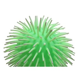 Curious Minds Busy Bags Jumbo 9" Knobby Puffer Sensory Ball - Sensory Fidget and Stress Balls - OT Autism SPD (Green)