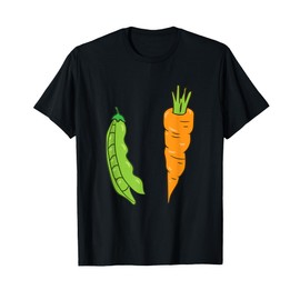 Peas And Carrots Vegetable Peas Carrot T-Shirt