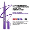 Anglicolor 6 Colours Coloured Eyeliner, Diamond Glitter Liquid Eyeshadow Durable