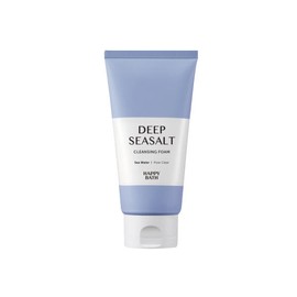 Happy Bath 해피바스 퍼펙트 딥 씨솔트 클렌징폼 150g 각질케어 약알칼리성 Happy Bath Perfect Deep Sea Salt Cleansing Foam 150g Exfoliating Slightly Alkaline