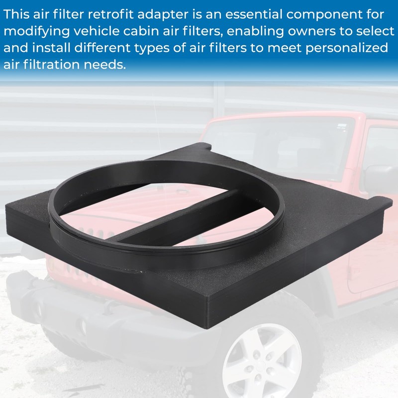 Alpha Rider Cabin Air Filter Adapter for Jeep Wrangler JK