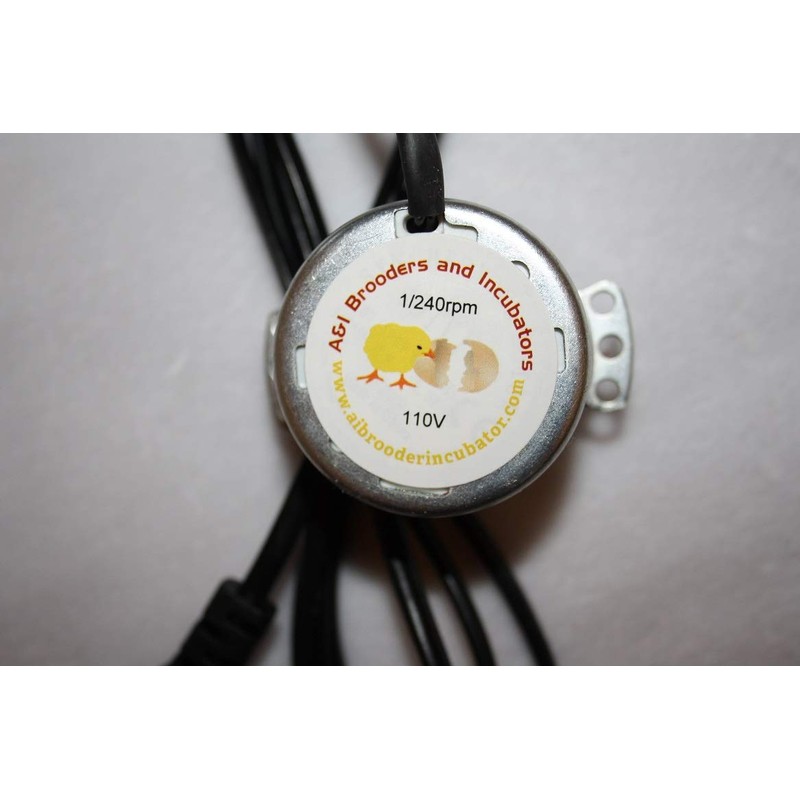 Egg Tray Turning Motor 110Volt AC 1/240 RPM with 2