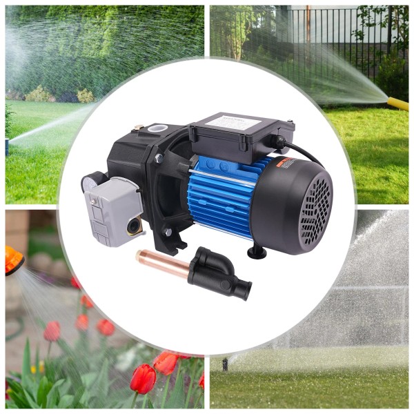 Unbranded Water Pump 1HP Shallow Well Pump Water Pump Versatile