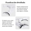Kit De Pestañas Magnéticas Reutilizables Con Aplicador 2pars