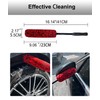 YILANBON Wheel Brushe,Wheel Brush, Soft, Dense Fibers Clean Car Rim