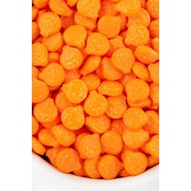 Sprinkles Coleccion Halloween 120grs (Calabazas Naranjas) Frasco 120grs cuadrado transparente