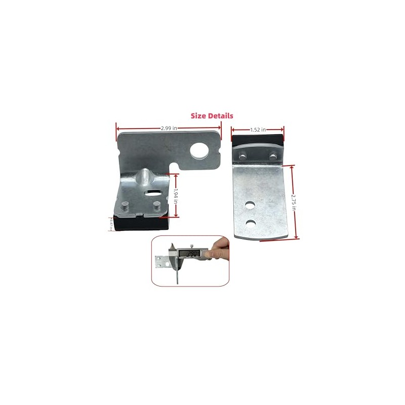 Galannovo 983-04511 & 983-04525 Deck Brake Assemblies for MTD/CUB CAD-ET