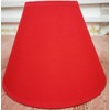 Lampshade for ceiling and table lamps, 30 cm Classic red