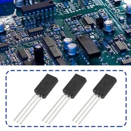 OTOTEC 10 Pairs 3-Pin PNP Silicon Transistors Kit 2SB647AC 2SD667AC B647A D667A Replacement Electrical Components Transistors Black