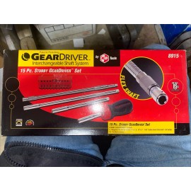 GearDriver KD/GearDriver Interchangeable Shaft System,Part#8915, 15 pc. Stubby Screwdriver