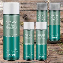 Cleanser for the eye area, gentle remover, pure aloe lip and eye remover RX, 5 pieces, 155ml / 입큰 눈가 전용 클렌저 부드러운 리무버 퓨어 알로에 립 앤 아이리무버 알엑스 5개 155ml